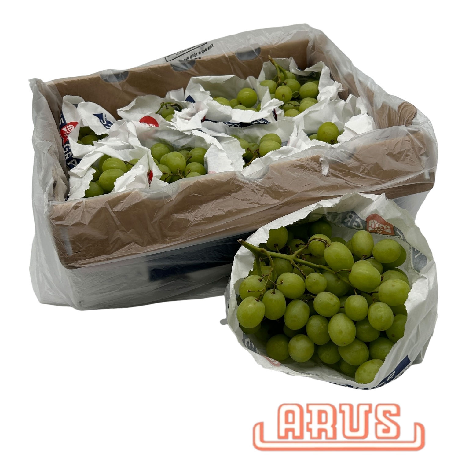 Trauben Thompson 4,5kg   - hell kernlos -