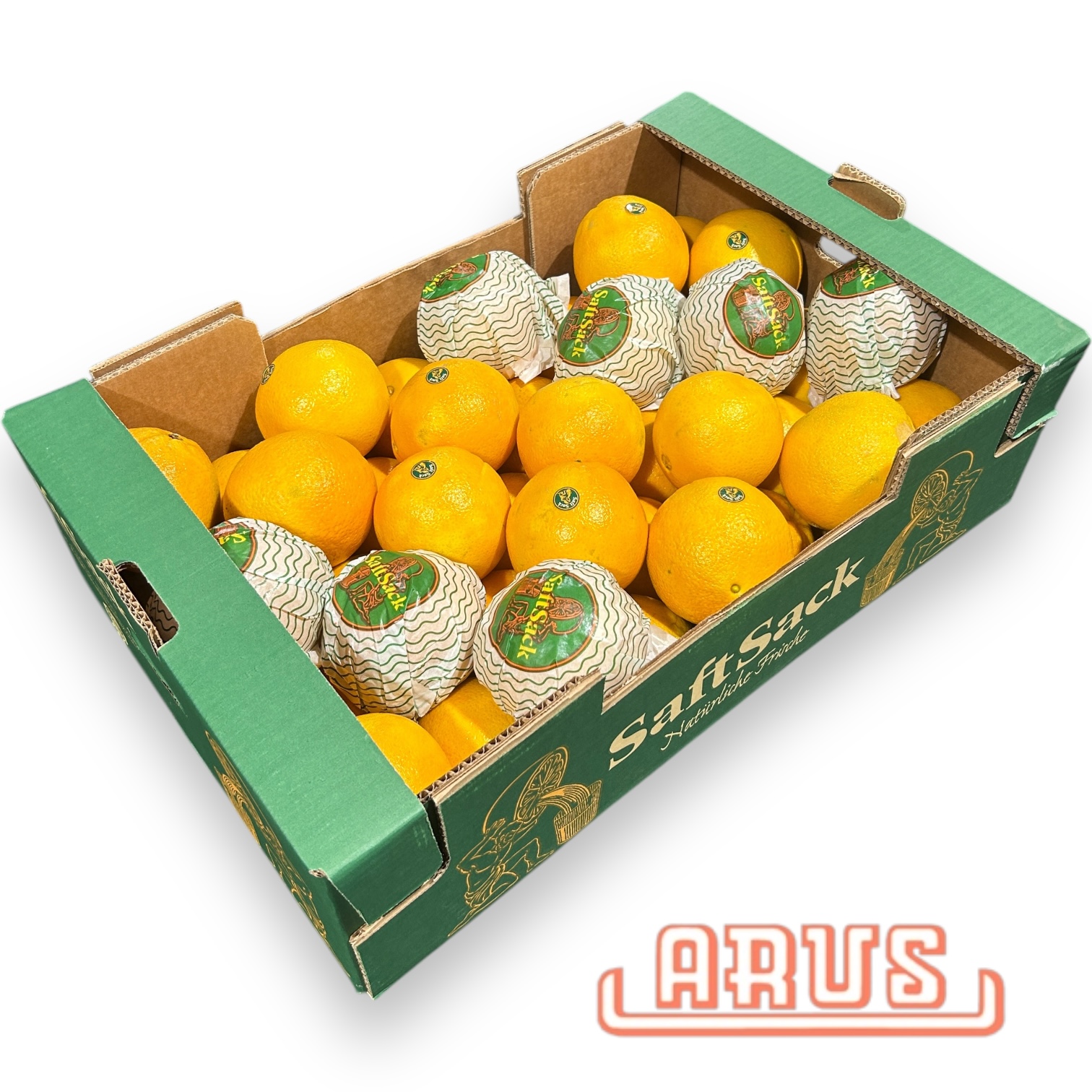 Orangen "SaftSack, zum Essen" 42er 15kg 