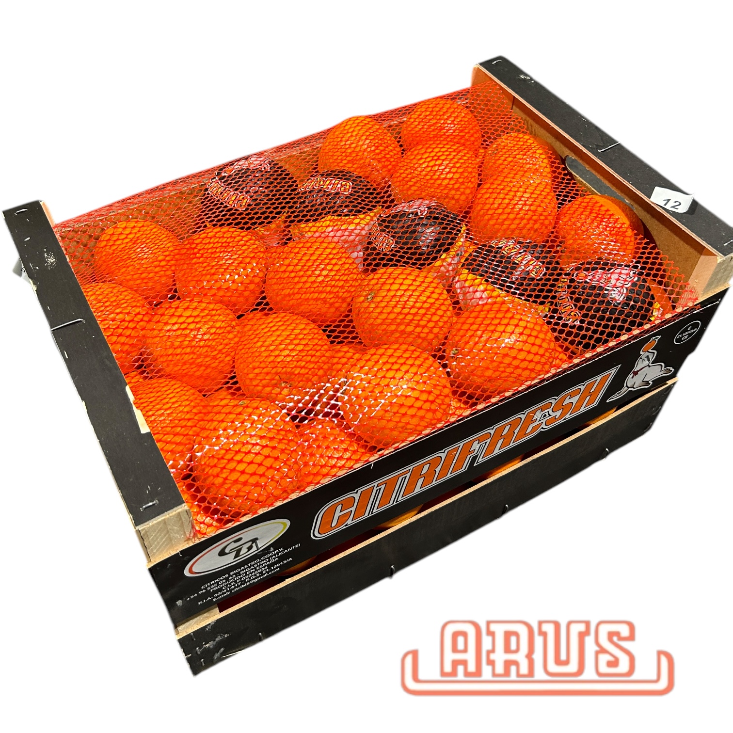 Orangen "Citrifresh, für Saft" 90er 15kg