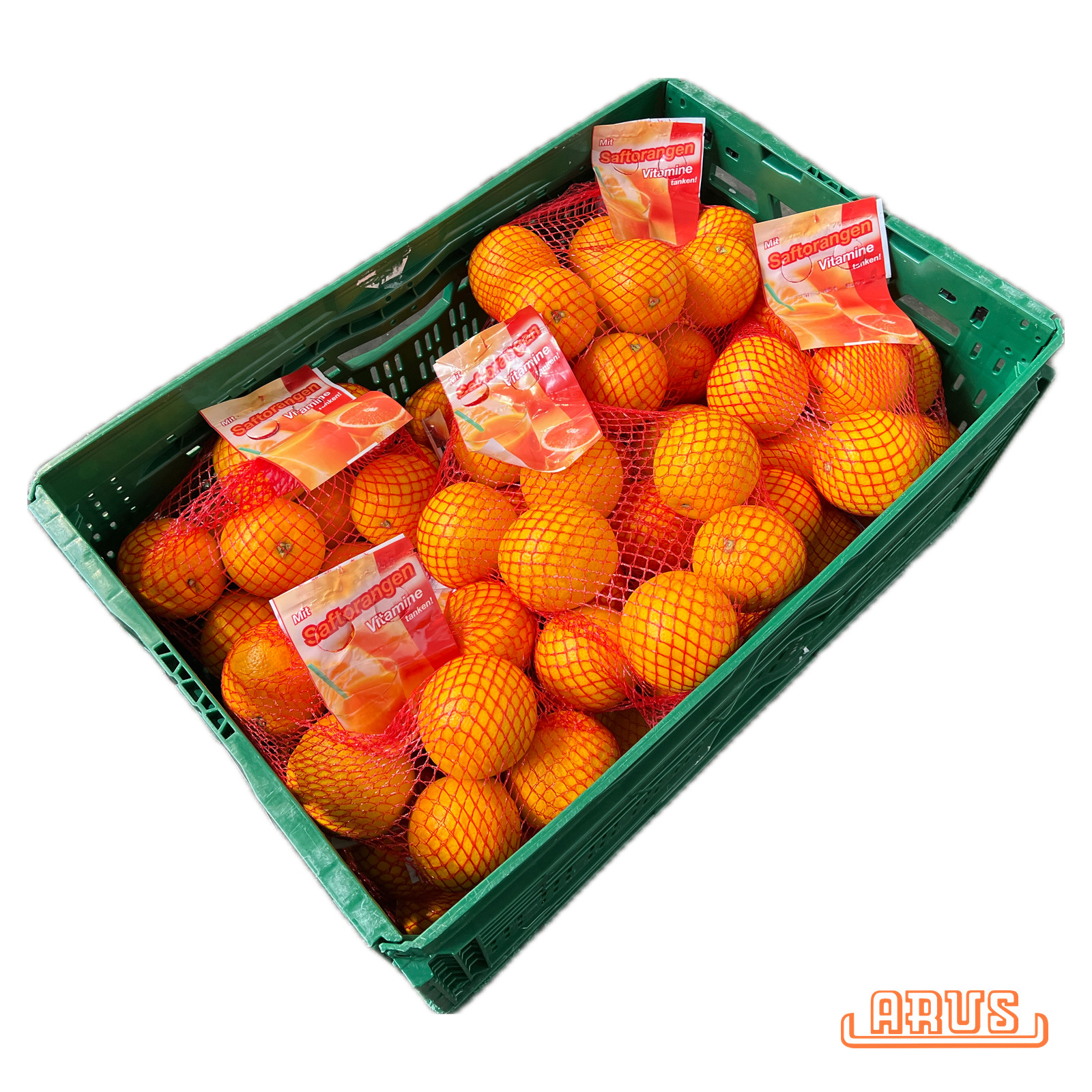 Orangen "Saft zum Pressen, Sorte Valencia" 13x1,5kg - Girsack -