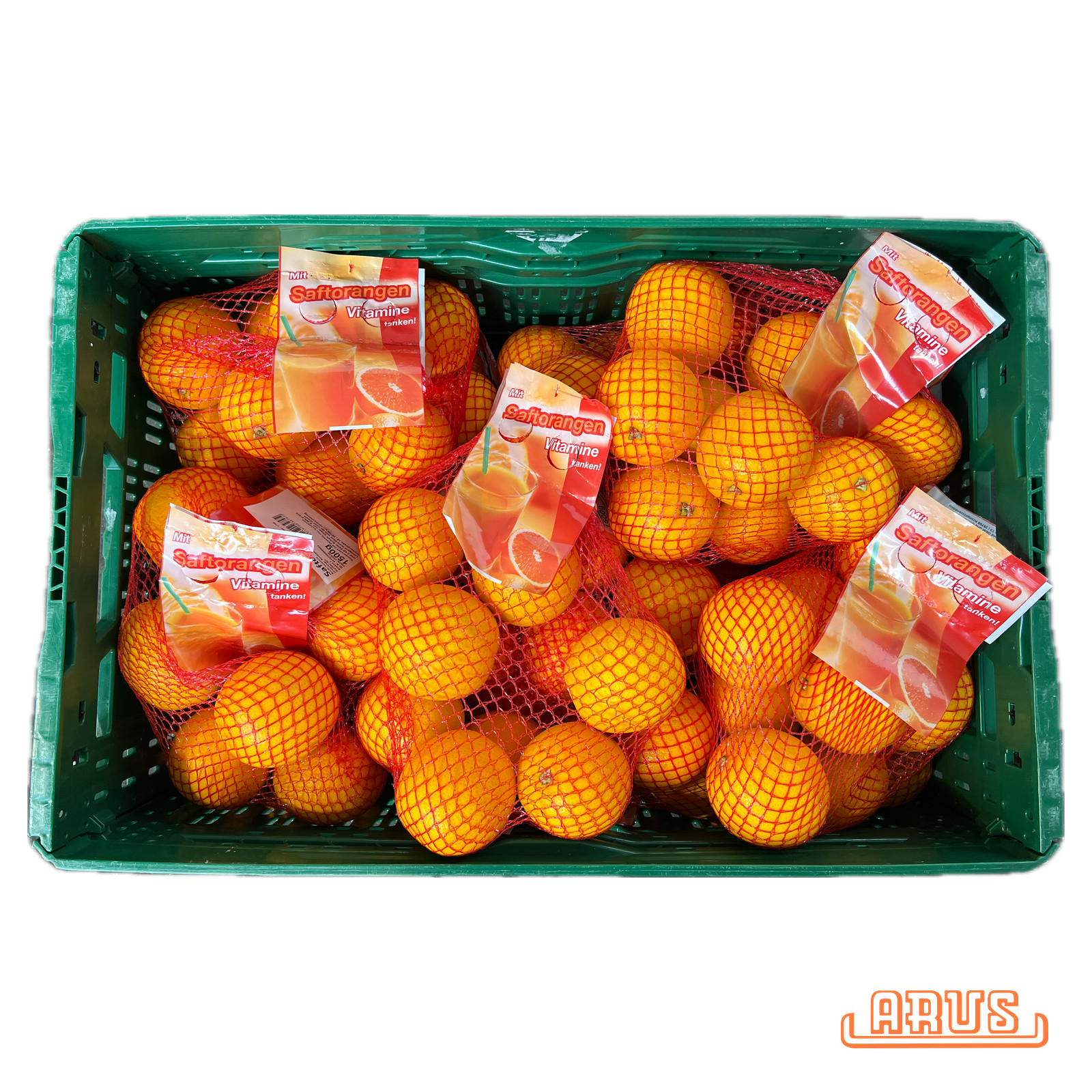 Orangen "Saft zum Pressen, Sorte Valencia" 13x1,5kg - Girsack -