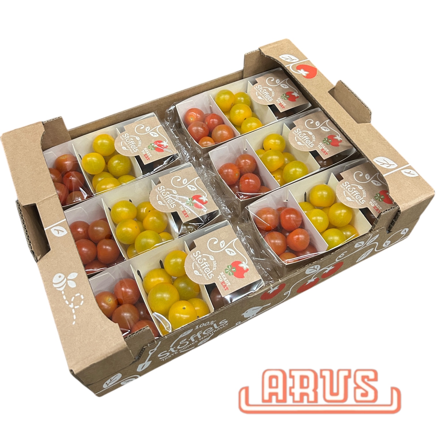 Cherrytomaten "Toma'Color, tricolor mix" 6x300g