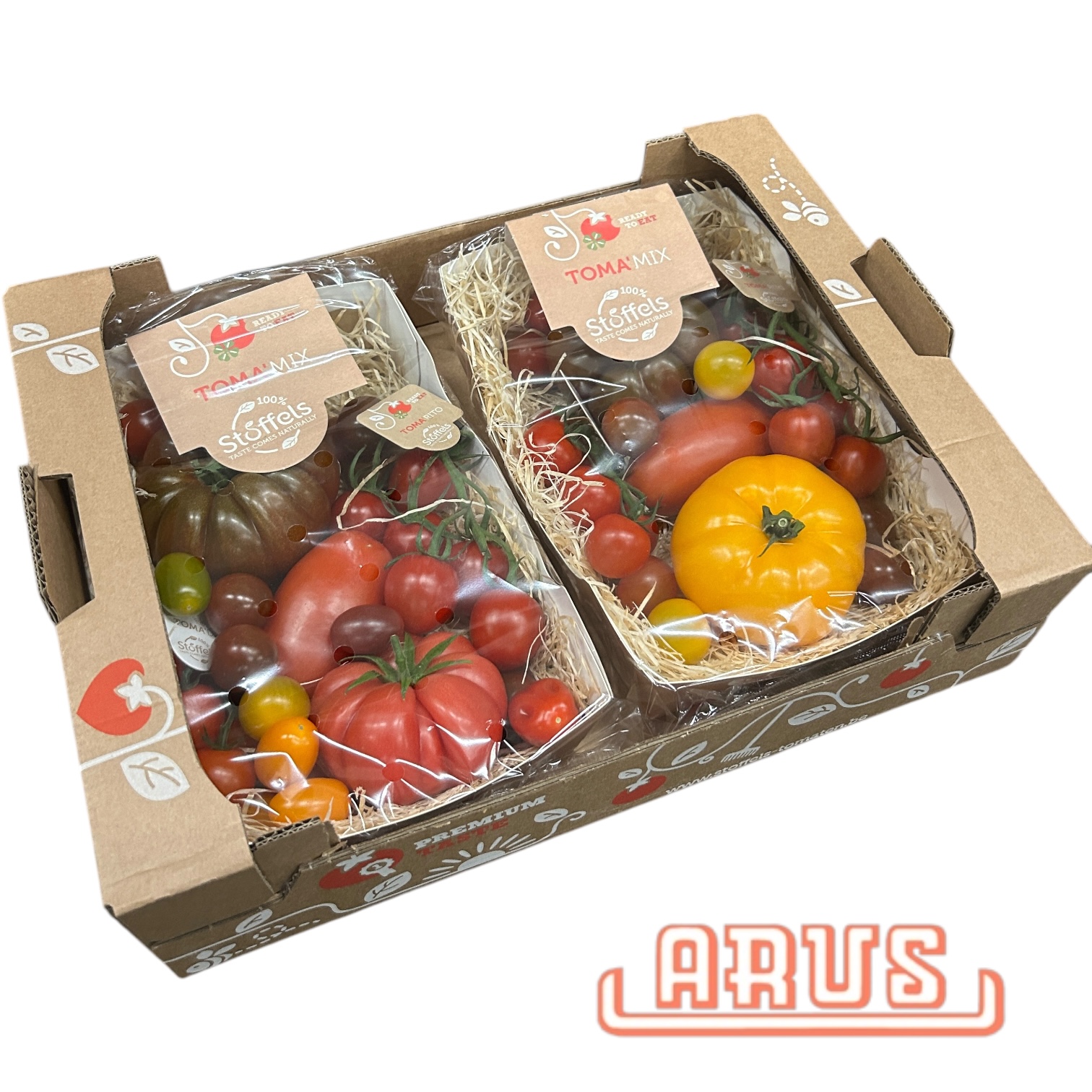 Tomaten "Toma'Mix, bunter und breit gefächerter Tomatenmix" 2x1kg