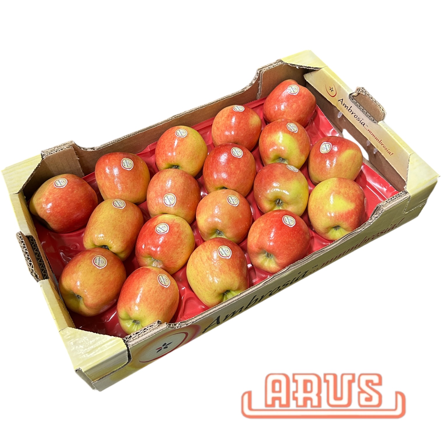 Äpfel Ambrosia "gelegt" 4kg 75/85