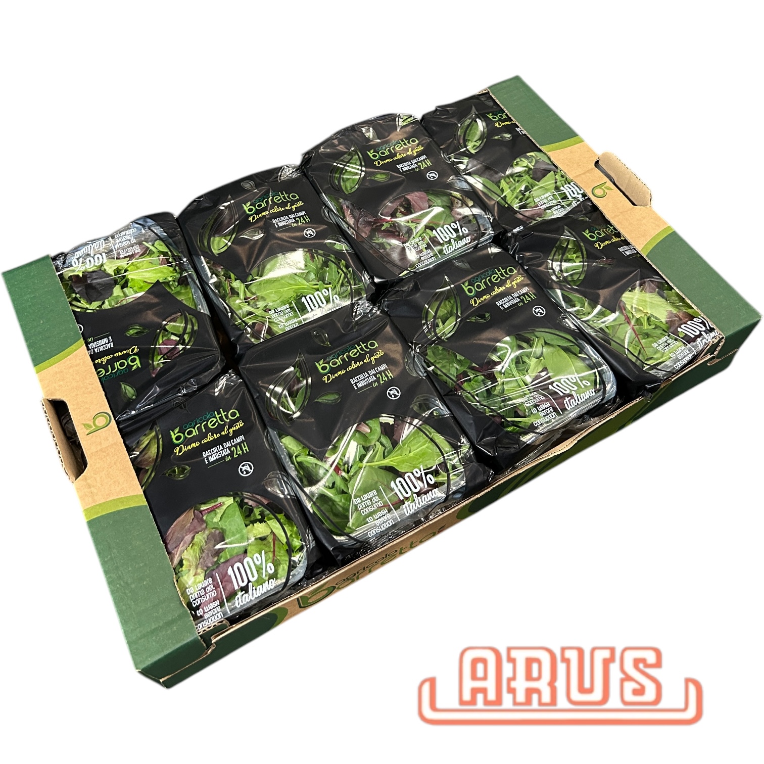 Mix Salat "Pflücksalat" 8 x 125g - Schale -