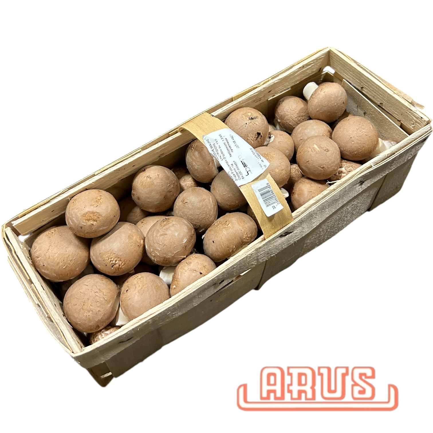 Champignon "rosé, braun" 1,5kg - Korb -