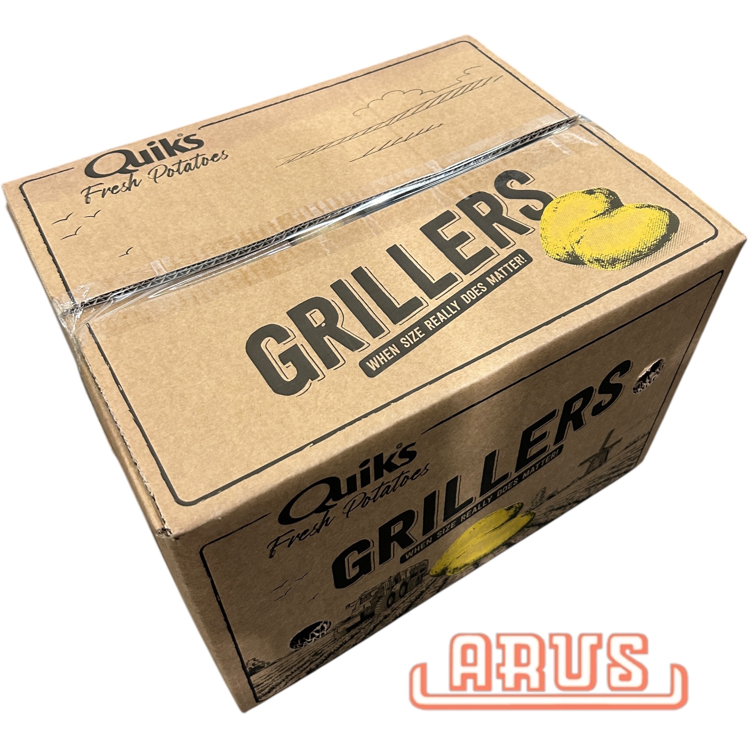 Grillkartoffeln 15kg 40er